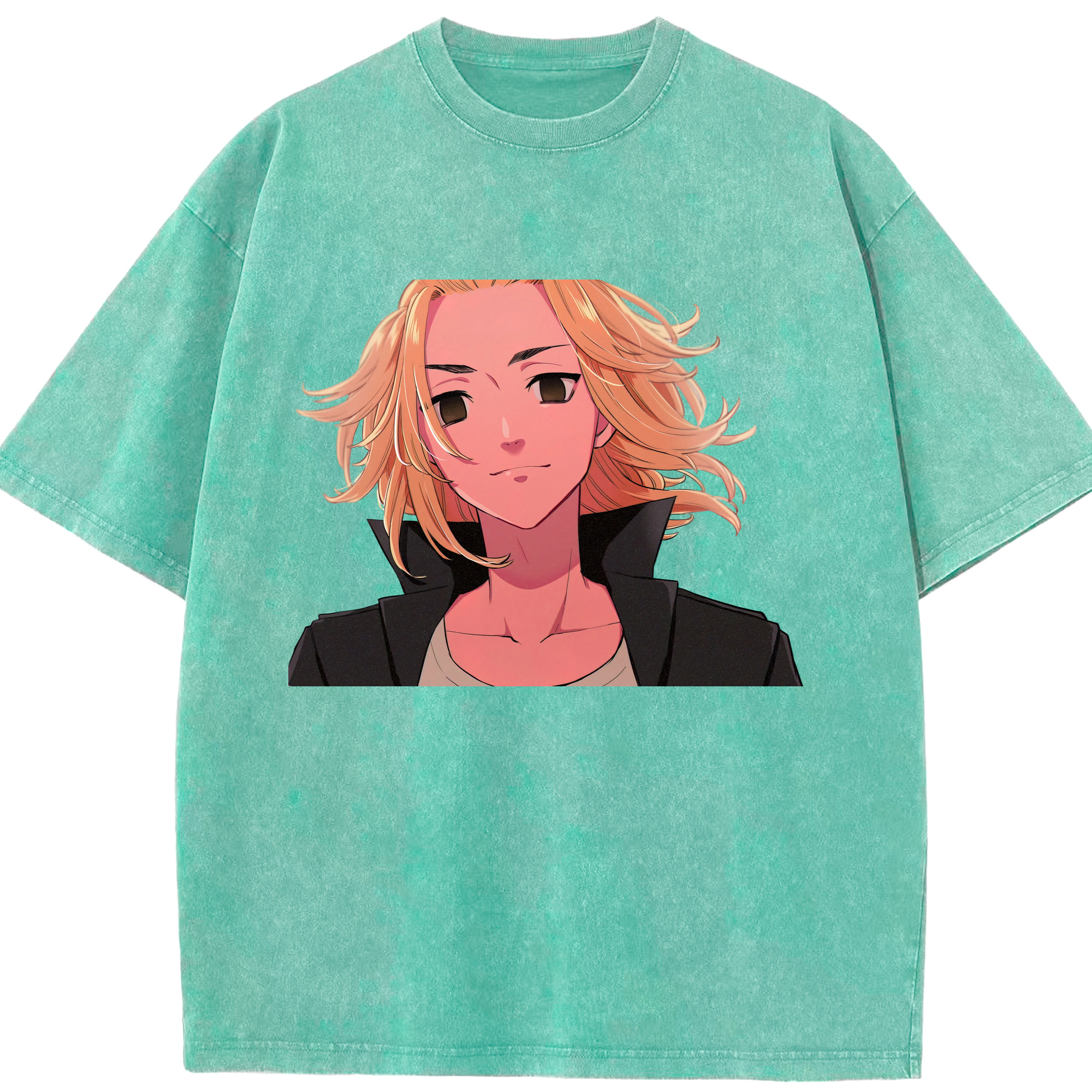 （画像用） 東京リベンジャーズ Tokyo Revengers 綿100% ヴィンテージ風 半袖Tシャツ（フロントプリント）